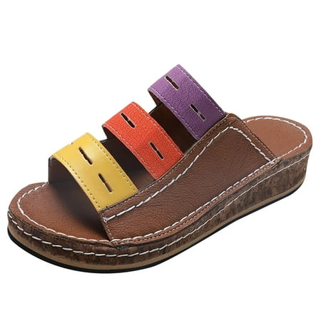 Womens Summer Fashion Casual Sandals Casual Flat Solid Color Loophole Shoes Summer Open Toe Slide Sandals Comfortable Flats Flip-Flops Sandal Casual Platforms Wedge Sandals Heeled Sandals A8824
Womens Summer Fashion Casual Sandals Casual Flat Solid Color Loophole Shoes Summer Open Toe Slide Sandals Comfortable Flats Flip-Flops Sandal Casual Platforms Wedge Sandals Heeled Sandals A8824