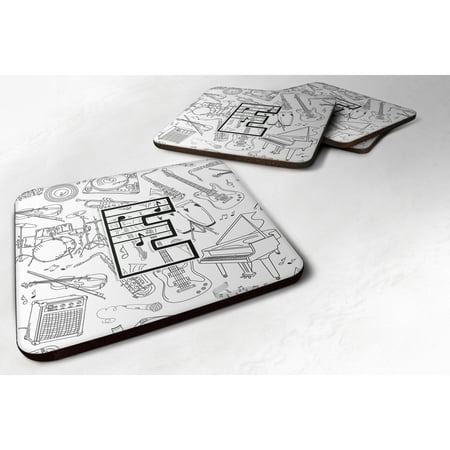 Carolines Treasures CJ2007-EFC Letter E Musical Note Letters Foam Coaster Set of 4 3 1/2 x 3 1/2 multicolor
Carolines Treasures CJ2007-EFC Letter E Musical Note Letters Foam Coaster Set of 4 3 1/2 x 3 1/2 multicolor