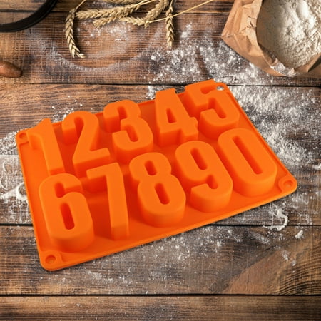 XIAOFFENN Silicone Fondant Mold Cake-Decorating DIY Number Chocolate Mould Tool Clearance
XIAOFFENN Silicone Fondant Mold Cake-Decorating DIY Number Chocolate Mould Tool Clearance