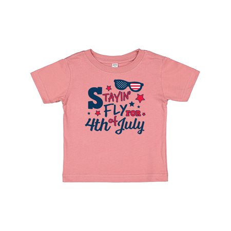 Inktastic Stayin Fly For 4th of July with Sunglasses and Stars Gift Baby Boy or Baby Girl T-Shirt
Inktastic Stayin Fly For 4th of July with Sunglasses and Stars Gift Baby Boy or Baby Girl T-Shirt