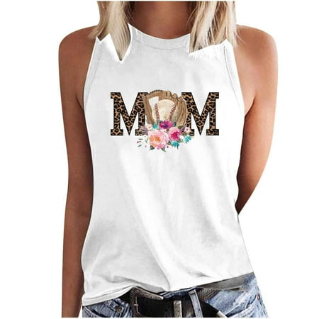 Womens Tops Dressy Casual Fashion Women Printing Round-Neck Sleeveless Block Shirts Tunic Tee Tops Casual Shapewear Camisole For Women White M
Womens Tops Dressy Casual Fashion Women Printing Round-Neck Sleeveless Block Shirts Tunic Tee Tops Casual Shapewear Camisole For Women White M