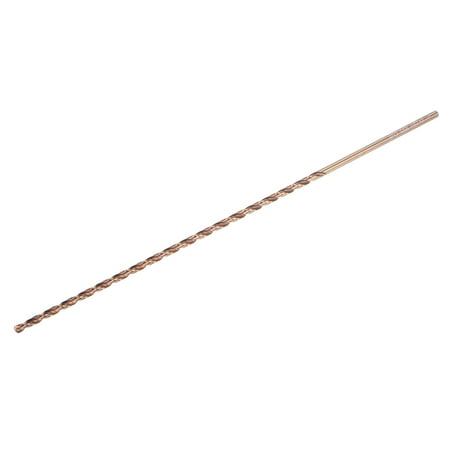 Uxcell M35 High Speed Steel Twist Drill Bit Gold Oxide 4mm Drill Diameter 250mm Length
Uxcell M35 High Speed Steel Twist Drill Bit Gold Oxide 4mm Drill Diameter 250mm Length