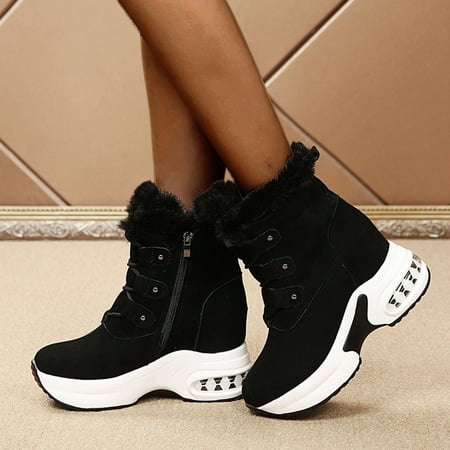 ZMHEGW Women Boots Platm Wedge With Buckle Ankle Heels Winter High Booties Winter Zipper Boots Shoes
ZMHEGW Women Boots Platm Wedge With Buckle Ankle Heels Winter High Booties Winter Zipper Boots Shoes