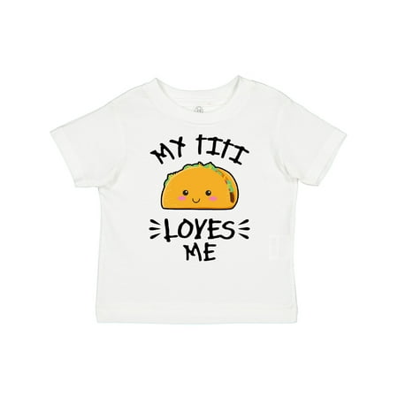 Inktastic My Titi Loves Me with Taco Illustration Gift Toddler Boy or Toddler Girl T-Shirt
Inktastic My Titi Loves Me with Taco Illustration Gift Toddler Boy or Toddler Girl T-Shirt