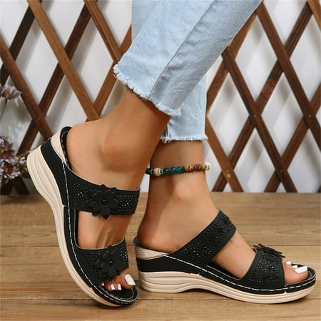 Women Fashion Orthotic Slides Slip On Slippers Dressy Summer Orthopedic Sandals With Arch Support
Women Fashion Orthotic Slides Slip On Slippers Dressy Summer Orthopedic Sandals With Arch Support