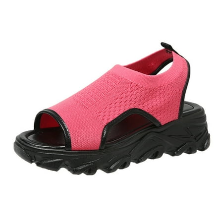 LIANGP Women s Sandals Sandals Fashion Summer New Pattern Mesh Breathable Comfortable Thick Bottom Flat Bottom Slip On Shoes Women s Shoes Pink Size 7
LIANGP Women s Sandals Sandals Fashion Summer New Pattern Mesh Breathable Comfortable Thick Bottom Flat Bottom Slip On Shoes Women s Shoes Pink Size 7