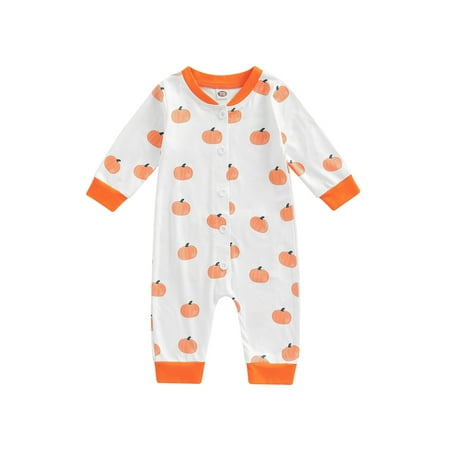 TheFound Newborn Infant Baby Girl Boy Halloween Outfits Long Sleeve Pumpkin Print Romper Jumpsuit Pants Clothes
TheFound Newborn Infant Baby Girl Boy Halloween Outfits Long Sleeve Pumpkin Print Romper Jumpsuit Pants Clothes