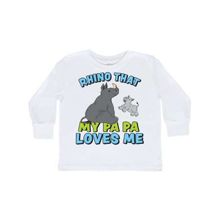 Inktastic Rhino That My Papa Loves Me with Cute Rhinos Gift Toddler Boy or Toddler Girl Long Sleeve T-Shirt
Inktastic Rhino That My Papa Loves Me with Cute Rhinos Gift Toddler Boy or Toddler Girl Long Sleeve T-Shirt
