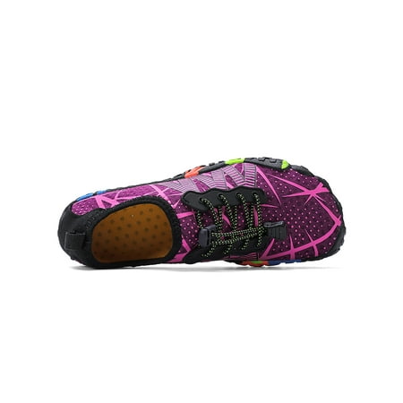 Daeful Womens Mens Wading Shoe Barefoot Aqua Socks Quick Dry Water Sport Shoes Lightweight Comfort Diving Sneakers Unisex Casual Rose Red 6
Daeful Womens Mens Wading Shoe Barefoot Aqua Socks Quick Dry Water Sport Shoes Lightweight Comfort Diving Sneakers Unisex Casual Rose Red 6