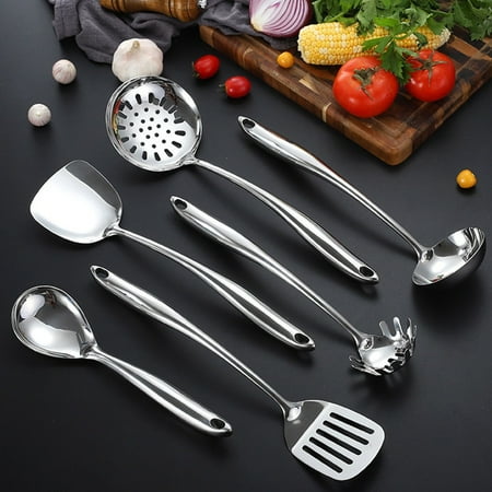 utensils Kitchen Utensil Set - 6 Piece Stainless Steel Cooking Utensils with Rotating Holder Organizer (7PCS)
utensils Kitchen Utensil Set - 6 Piece Stainless Steel Cooking Utensils with Rotating Holder Organizer (7PCS)