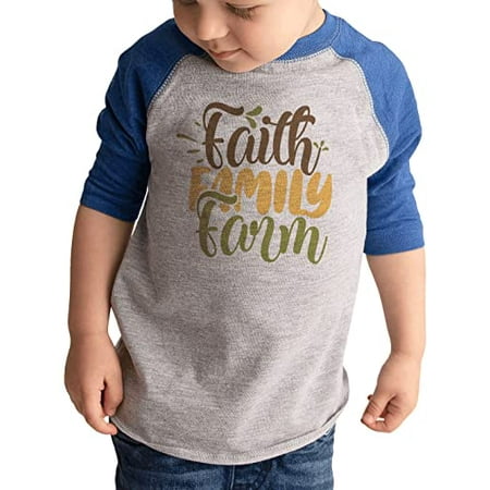 7 ate 9 Apparel Kids Farm Life Shirts - Faith Family Farm Blue Shirt 12 Months
7 ate 9 Apparel Kids Farm Life Shirts - Faith Family Farm Blue Shirt 12 Months