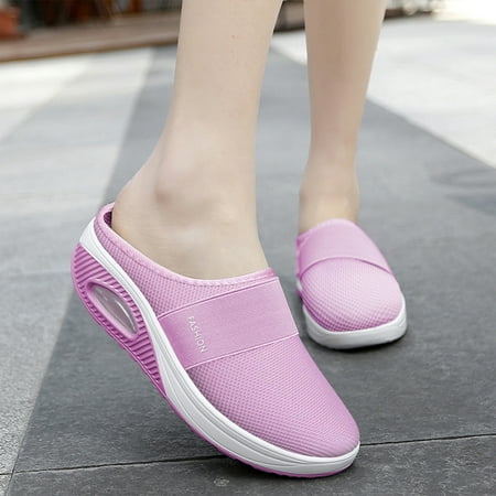 QWANG 2023 Women sCushion Slip-On Walking Shoes-Breathable With Arch Support Knit Casual Shoes Pink
QWANG 2023 Women sCushion Slip-On Walking Shoes-Breathable With Arch Support Knit Casual Shoes Pink