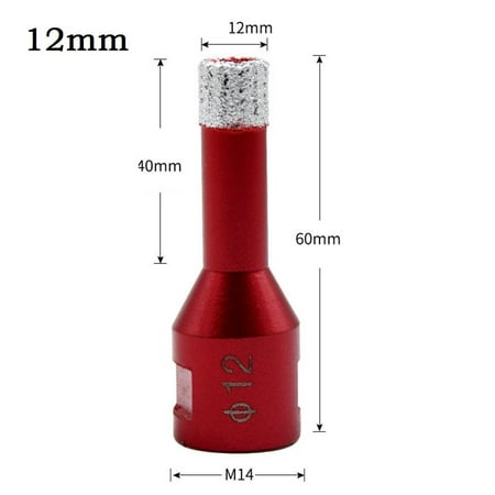 1PC 6mm-68mm M14 Dry Diamond Drill Bits Hole Saw For Granite Tile Glass Ceramic
1PC 6mm-68mm M14 Dry Diamond Drill Bits Hole Saw For Granite Tile Glass Ceramic