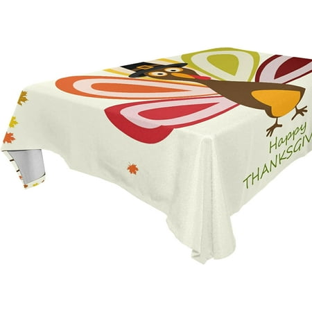 SKYSONIC Thanksgiving Turkey Tablecloth Waterproof Washable Polyester Square Table Cover Durable Tablecloth for Kitchen Dining Table Party Decor (60 X 90 Inch)
SKYSONIC Thanksgiving Turkey Tablecloth Waterproof Washable Polyester Square Table Cover Durable Tablecloth for Kitchen Dining Table Party Decor (60 X 90 Inch)