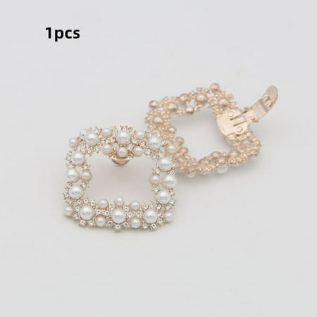1pcs Women Wedding Bride High Heel Big Pearl Pearl Decoration Clips Shoe Decorations Charm Buckle GOLD
1pcs Women Wedding Bride High Heel Big Pearl Pearl Decoration Clips Shoe Decorations Charm Buckle GOLD