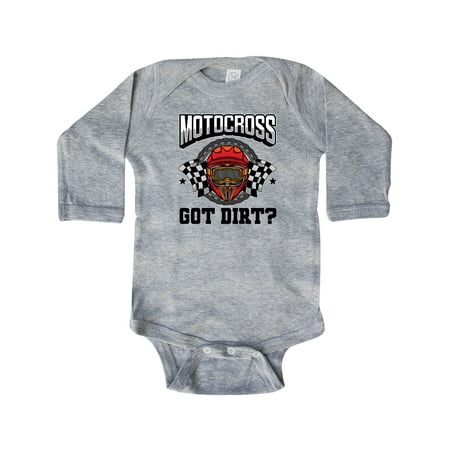 Inktastic Motocross Dirt Biking Got Dirt Gift Baby Boy or Baby Girl Long Sleeve Bodysuit
Inktastic Motocross Dirt Biking Got Dirt Gift Baby Boy or Baby Girl Long Sleeve Bodysuit