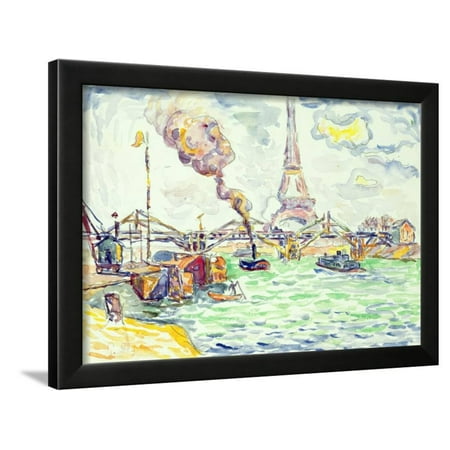 Passy, C.1898 Framed Print Wall Art By Paul Signac