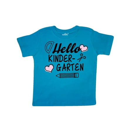 Inktastic Hello Kindergarten with Hearts and School Supplies Gift Toddler Boy or Toddler Girl T-Shirt
Inktastic Hello Kindergarten with Hearts and School Supplies Gift Toddler Boy or Toddler Girl T-Shirt