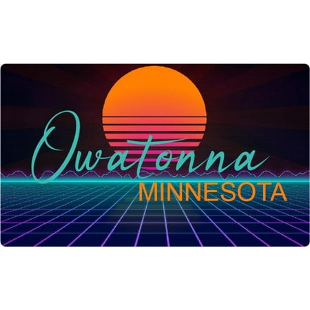 Thorntown Indiana 4 X 2.25-Inch Fridge Magnet Retro Neon Design