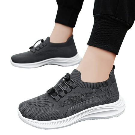 Chnzic Summer Men Sports Shoes Flat Soft Bottom Mesh Breathable Upper Elastic Lace Up Slip On Solid Color Casual Style
Chnzic Summer Men Sports Shoes Flat Soft Bottom Mesh Breathable Upper Elastic Lace Up Slip On Solid Color Casual Style