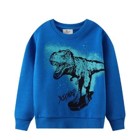 AJZIOJIRO Toddler Boys Pullover Sweatshirt Fashion Dinosaur Long Sleeve Casual Crewneck Sweatshirt Coat
AJZIOJIRO Toddler Boys Pullover Sweatshirt Fashion Dinosaur Long Sleeve Casual Crewneck Sweatshirt Coat