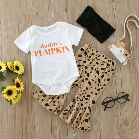 NIUREDLTD Babys Girls Boys Spring Autumn Long Sleeve Flare Pants Pumpkin Cartoon Leopard Romper Bodysuit Headbands Set Clothes
NIUREDLTD Babys Girls Boys Spring Autumn Long Sleeve Flare Pants Pumpkin Cartoon Leopard Romper Bodysuit Headbands Set Clothes