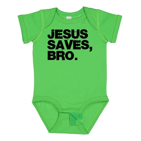 Inktastic Jesus Saves Bro. Gift Baby Boy or Baby Girl Bodysuit