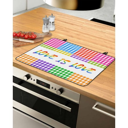 Colorful Plaid Stove Top Covers for Electric Stove Heat Insulation Fireproof Glass Cooktop Cover Counter Top Glass Stove Cover for Prevent Scratches 36 x21 Farmhouse Watercolor Rainbow Checkered
Colorful Plaid Stove Top Covers for Electric Stove Heat Insulation Fireproof Glass Cooktop Cover Counter Top Glass Stove Cover for Prevent Scratches 36 x21 Farmhouse Watercolor Rainbow Checkered