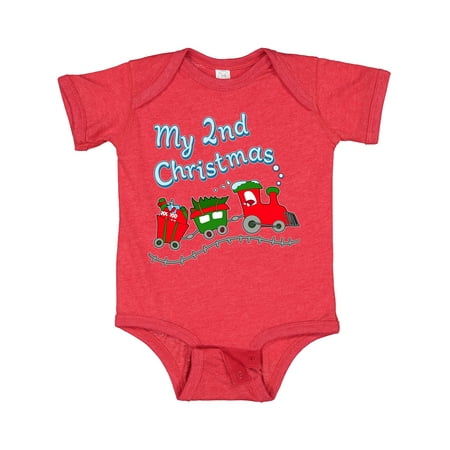 Inktastic My 2nd Christmas Train with Presents and Tree Gift Baby Boy or Baby Girl Bodysuit
Inktastic My 2nd Christmas Train with Presents and Tree Gift Baby Boy or Baby Girl Bodysuit