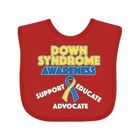 Inktastic Down Syndrome Awareness Support Educate Advocate Gift Baby Boy or Baby Girl Bib
Inktastic Down Syndrome Awareness Support Educate Advocate Gift Baby Boy or Baby Girl Bib