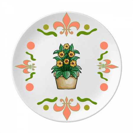 Potted Daisy Cartoon Art Deco Fashion Flower Ceramics Plate Tableware Dinner Dish
Potted Daisy Cartoon Art Deco Fashion Flower Ceramics Plate Tableware Dinner Dish