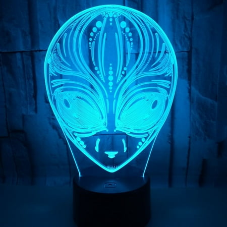 Wekity 3D creative night light USB powered 7-color LED light suitable for children s gift bedroom decoration
Wekity 3D creative night light USB powered 7-color LED light suitable for children s gift bedroom decoration