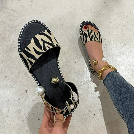 Summer Trends 2023!AXXD Heeled Sandals for Women Flat Print Vacation Open Toe Beach Sandals For Womens Big&Tall New Arrival Size 7.5
Summer Trends 2023!AXXD Heeled Sandals for Women Flat Print Vacation Open Toe Beach Sandals For Womens Big&Tall New Arrival Size 7.5