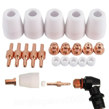 Mingyiq PT-31 CT312 CUT40/50 Plasma Cutter Cutting Torch Consumables 20Pcs Tips Nozzle
Mingyiq PT-31 CT312 CUT40/50 Plasma Cutter Cutting Torch Consumables 20Pcs Tips Nozzle
