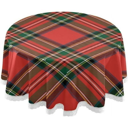 Hyjoy 60 Plaid Round Tablecloth Waterproof Tablecloth Stain Resistant and Wrinkle Decorative Patio Table Cloths for Kitchen Dinning Room Party Home Garden Picnic
Hyjoy 60 Plaid Round Tablecloth Waterproof Tablecloth Stain Resistant and Wrinkle Decorative Patio Table Cloths for Kitchen Dinning Room Party Home Garden Picnic