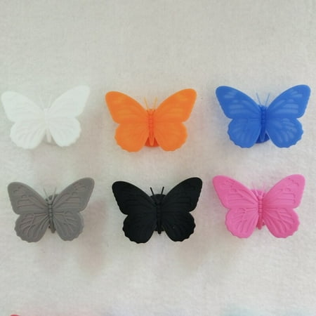 6pc Silicone Butterfly Wine Glass Marker Charms Creative Cute Butterfly Decoration Cup Identifier Party Cup Sign Wine Glass Tool
6pc Silicone Butterfly Wine Glass Marker Charms Creative Cute Butterfly Decoration Cup Identifier Party Cup Sign Wine Glass Tool