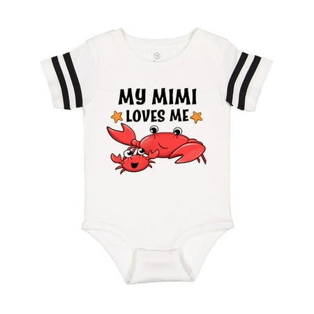 Inktastic My Mimi Loves Me- cute crab family Gift Baby Boy or Baby Girl Bodysuit
Inktastic My Mimi Loves Me- cute crab family Gift Baby Boy or Baby Girl Bodysuit
