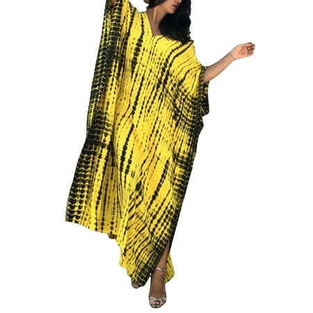 LSFYSZD Casual Women Beach Smock V-neck Long Sleeve Long Strip One-piece Dress for Summer Autumn 
LSFYSZD Casual Women Beach Smock V-neck Long Sleeve Long Strip One-piece Dress for Summer Autumn