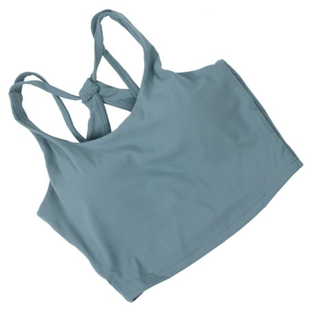 Women Fitness Girl Sports Stylish Open Back Design Professional Design For Sports For Fitness For Friends Blue-Green L