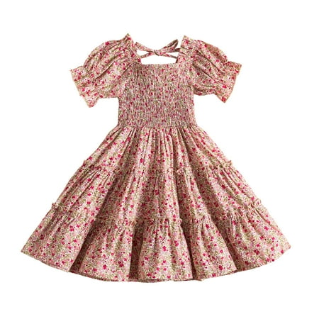 HuaAngel Toddler Girls Little Girls Smocked Classic Patchwork Casual Dresses Q863 Sizes 2-6
HuaAngel Toddler Girls Little Girls Smocked Classic Patchwork Casual Dresses Q863 Sizes 2-6
