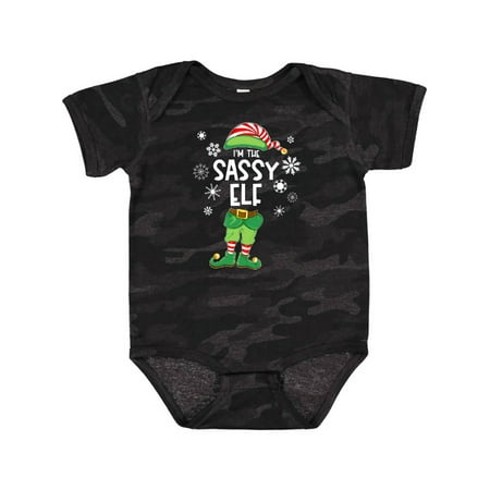 Inktastic Funny Christmas I m the Sassy Elf with Shoes and Hat Gift Baby Boy or Baby Girl Bodysuit
Inktastic Funny Christmas I m the Sassy Elf with Shoes and Hat Gift Baby Boy or Baby Girl Bodysuit