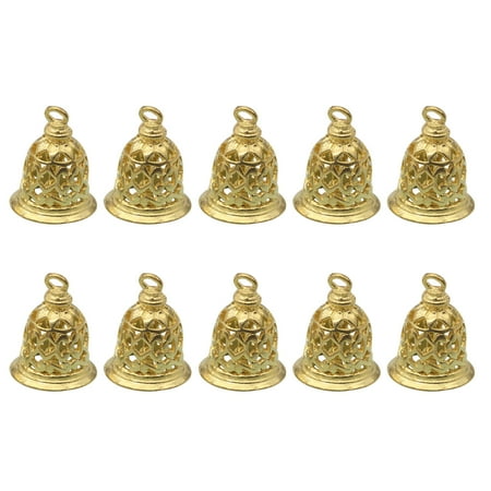 10pcs Decorative Brass Bells DIY Clothing Bag Accessories Brass Bell Pendant Hollowed-out Bell Pendants Bag Pendant Golden Size 2
10pcs Decorative Brass Bells DIY Clothing Bag Accessories Brass Bell Pendant Hollowed-out Bell Pendants Bag Pendant Golden Size 2
