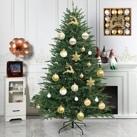 Txmfgh 40-Piece Shatterproof Christmas Decoration Set with Multiple Styles for Festive Party and Tree Ornaments
Txmfgh 40-Piece Shatterproof Christmas Decoration Set with Multiple Styles for Festive Party and Tree Ornaments