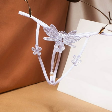 Women s Lace Panties Crotchless Mesh Open Crotch G-string Underpant Low Waist Thong Lingerie G-string White
Women s Lace Panties Crotchless Mesh Open Crotch G-string Underpant Low Waist Thong Lingerie G-string White