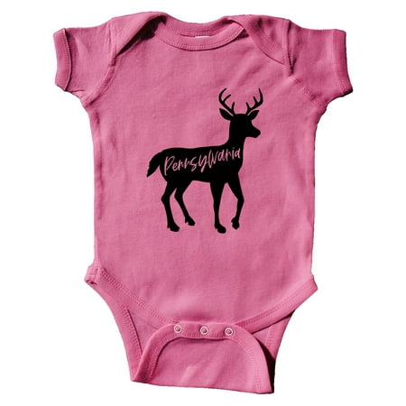 Inktastic Pennsylvania Black Deer Silhouette Gift Baby Boy or Baby Girl Bodysuit
Inktastic Pennsylvania Black Deer Silhouette Gift Baby Boy or Baby Girl Bodysuit