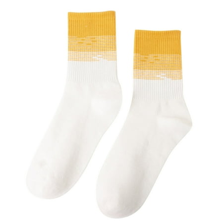 TANGNADE Women Autumn And Winter Matching Gradient Printing Thickened Warm Mid Tube Socks Women Thick Socks
TANGNADE Women Autumn And Winter Matching Gradient Printing Thickened Warm Mid Tube Socks Women Thick Socks