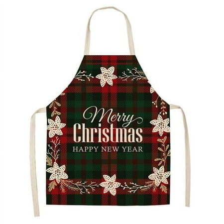Christmas Decorations Sleeveless Apron Linen Kitchen Apron Women s Home Cooking Barbecue Apron-Style 8
Christmas Decorations Sleeveless Apron Linen Kitchen Apron Women s Home Cooking Barbecue Apron-Style 8