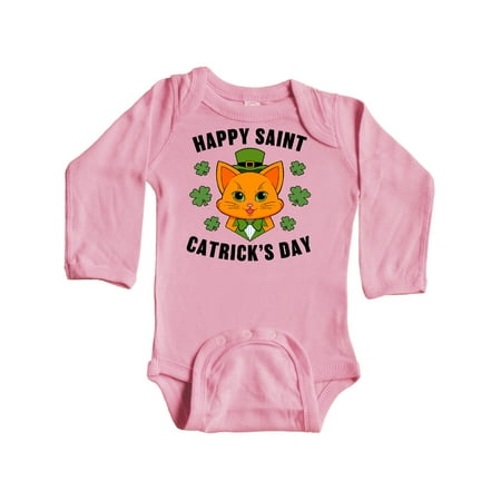 Inktastic St. Patrick s Day Happy Saint Catrick s Day with Orange Cat Gift Baby Boy or Baby Girl Long Sleeve Bodysuit
Inktastic St. Patrick s Day Happy Saint Catrick s Day with Orange Cat Gift Baby Boy or Baby Girl Long Sleeve Bodysuit