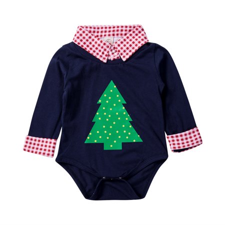 Christmas Newborn Infant Rompers Baby Boys Girls Santa Tree Print Bodysuit Cute Gentleman Long Sleeve Jumpsuit One Piece 0-18M
Christmas Newborn Infant Rompers Baby Boys Girls Santa Tree Print Bodysuit Cute Gentleman Long Sleeve Jumpsuit One Piece 0-18M