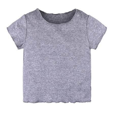 HIBRO Toddler Kids Baby Boys Girls Solid Short Sleeve Crewneck T Shirts Tops Tee Clothes For Children Youth Boys Thermal Shirt Size Small Shirt Kids
HIBRO Toddler Kids Baby Boys Girls Solid Short Sleeve Crewneck T Shirts Tops Tee Clothes For Children Youth Boys Thermal Shirt Size Small Shirt Kids